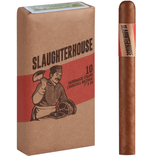 Slaughterhouse Churchill Habano 10 Ct. Bundle 7.00X50