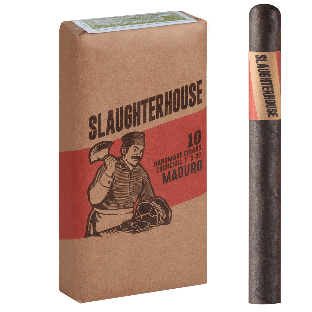 Slaughterhouse Churchill Maduro 10 Ct. Bundle 7.00X50