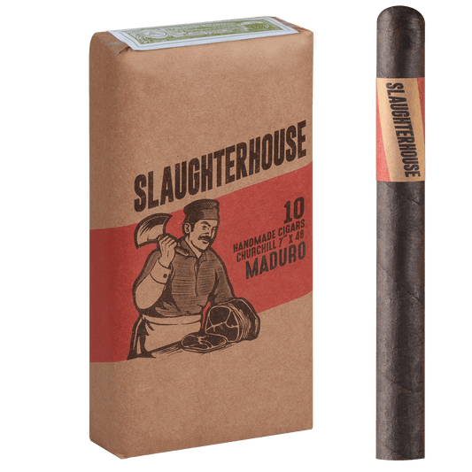 Slaughterhouse Churchill Maduro 10 Ct. Bundle 7.00X50