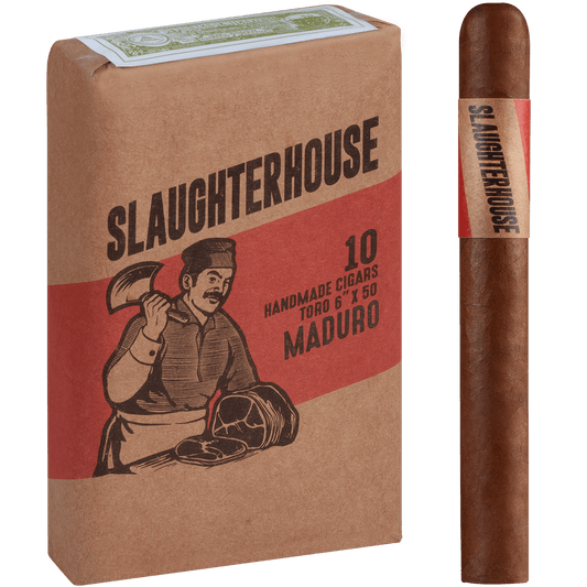 Slaughterhouse Toro Maduro 10 Ct. Bundle 6.00X50