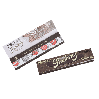 Papers Smoking King Size Brown 110X44Mm 50/33 Ct. Box