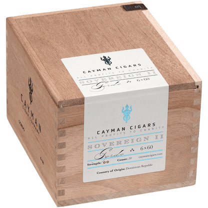 Cayman Cigars Sovereign No. 2 Gordo 20 Ct. Box 6.00X60
