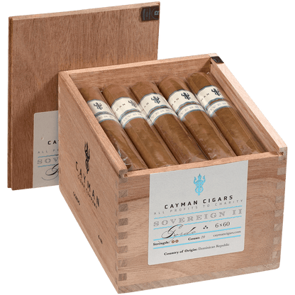Cayman Cigars Sovereign No. 2 Gordo 20 Ct. Box 6.00X60