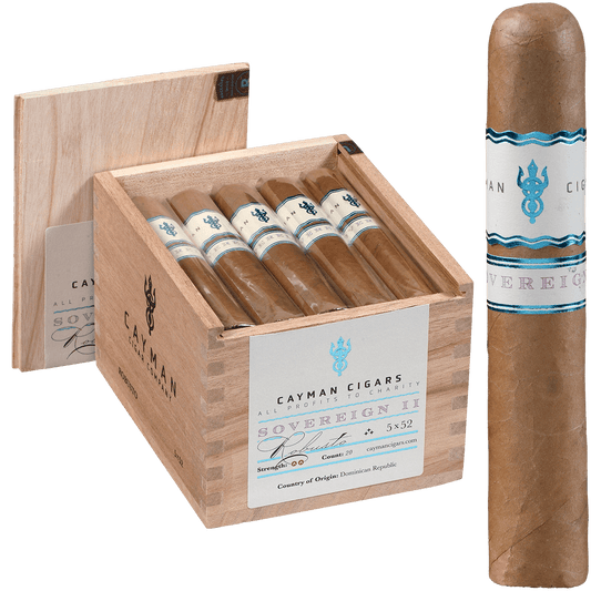 Cayman Cigars Sovereign No. 2 Robusto 20 Ct. Box 5.00X52
