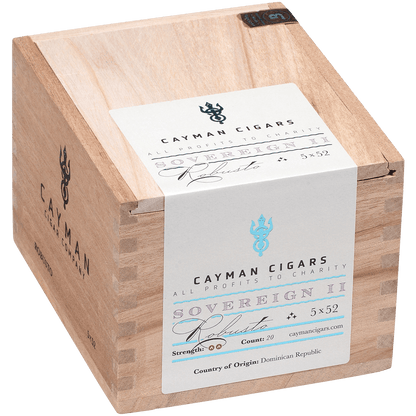Cayman Cigars Sovereign No. 2 Robusto 20 Ct. Box 5.00X52