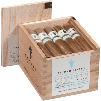 Cayman Cigars Sovereign No. 2 Robusto 20 Ct. Box 5.00X52