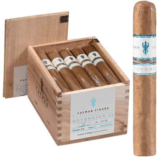 Cayman Cigars Sovereign No. 2 Toro 20 Ct. Box 6.00X56