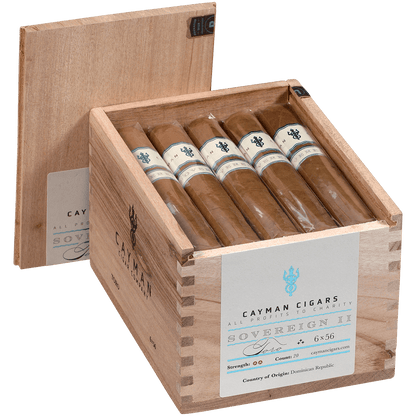 Cayman Cigars Sovereign No. 2 Toro 20 Ct. Box 6.00X56