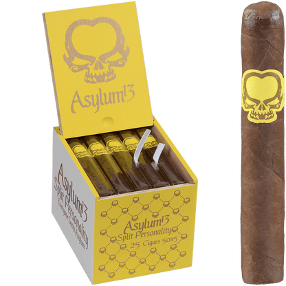 Asylum Split Personality Robusto 25Ct Box 50X5
