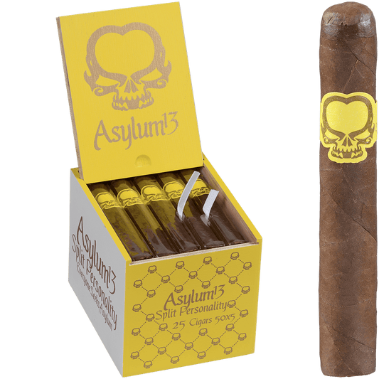 Asylum Split Personality Robusto 25Ct Box 50X5