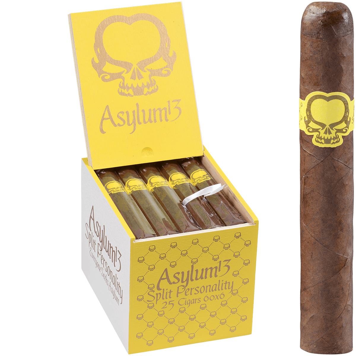 Asylum Spllit Personality 25Ct Box 60X6
