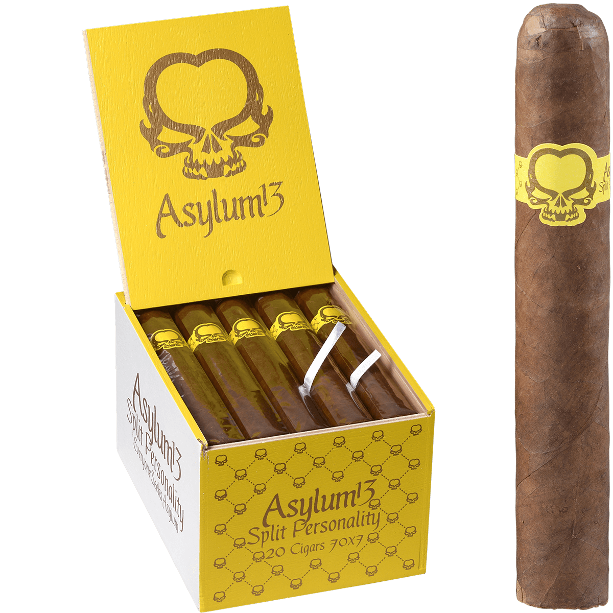 Asylum Split Personality 25Ct Box 70X7