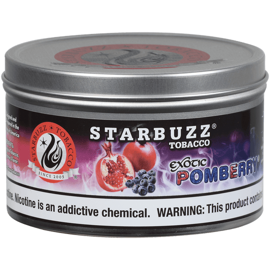 Starbuzz Hookah Tobacco Exotic Pomberry 250 Gram Tin 12 To A Case
