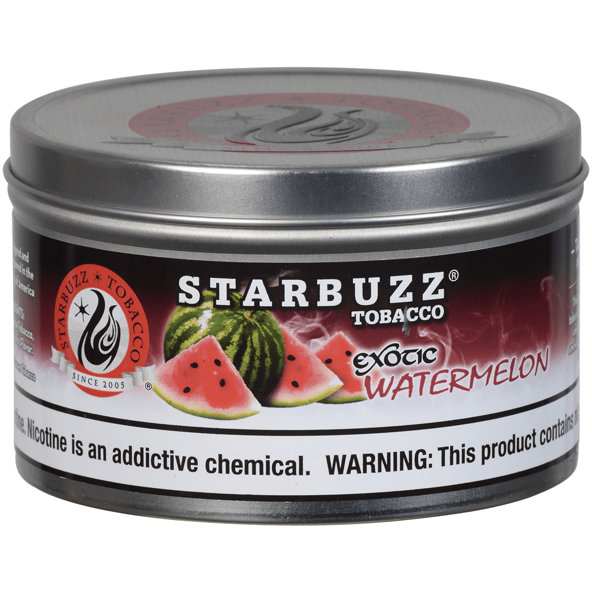 Starbuzz Hookah Tobacco Exotic Watermelon 250 Gram Tin 12 To A Case