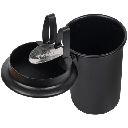 Ashtray Cigar Stinky Car Stainless Black