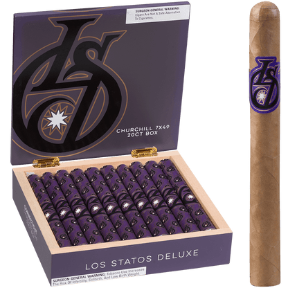 Los Statos Deluxe Connecticut Churchill 20 Ct. 7 X 49 Bx
