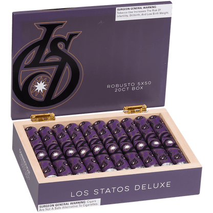 Los Statos Deluxe Connecticut Robusto 20 Ct. 5 X 50 Bx
