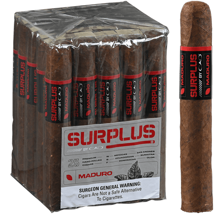SURPLUS BY CAO MADURO GIGANTE 25 CT. BUNDLE 6X60