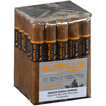 SURPLUS BY CAO SHADE GIGANTE 25 CT. BUNDLE 6X60