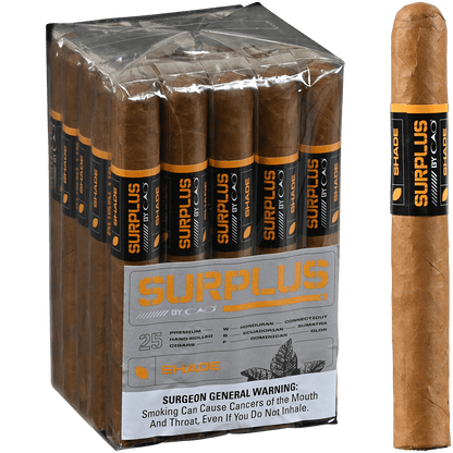 SURPLUS BY CAO SHADE TORO 25 CT. BUNDLE 6X50