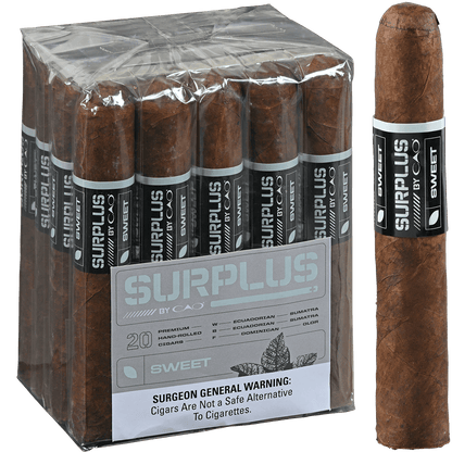 SURPLUS BY CAO SWEET GIGANTE 20 CT. BUNDLE 6X60