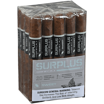 SURPLUS BY CAO SWEET TORO 20 CT. BUNDLE 6X50