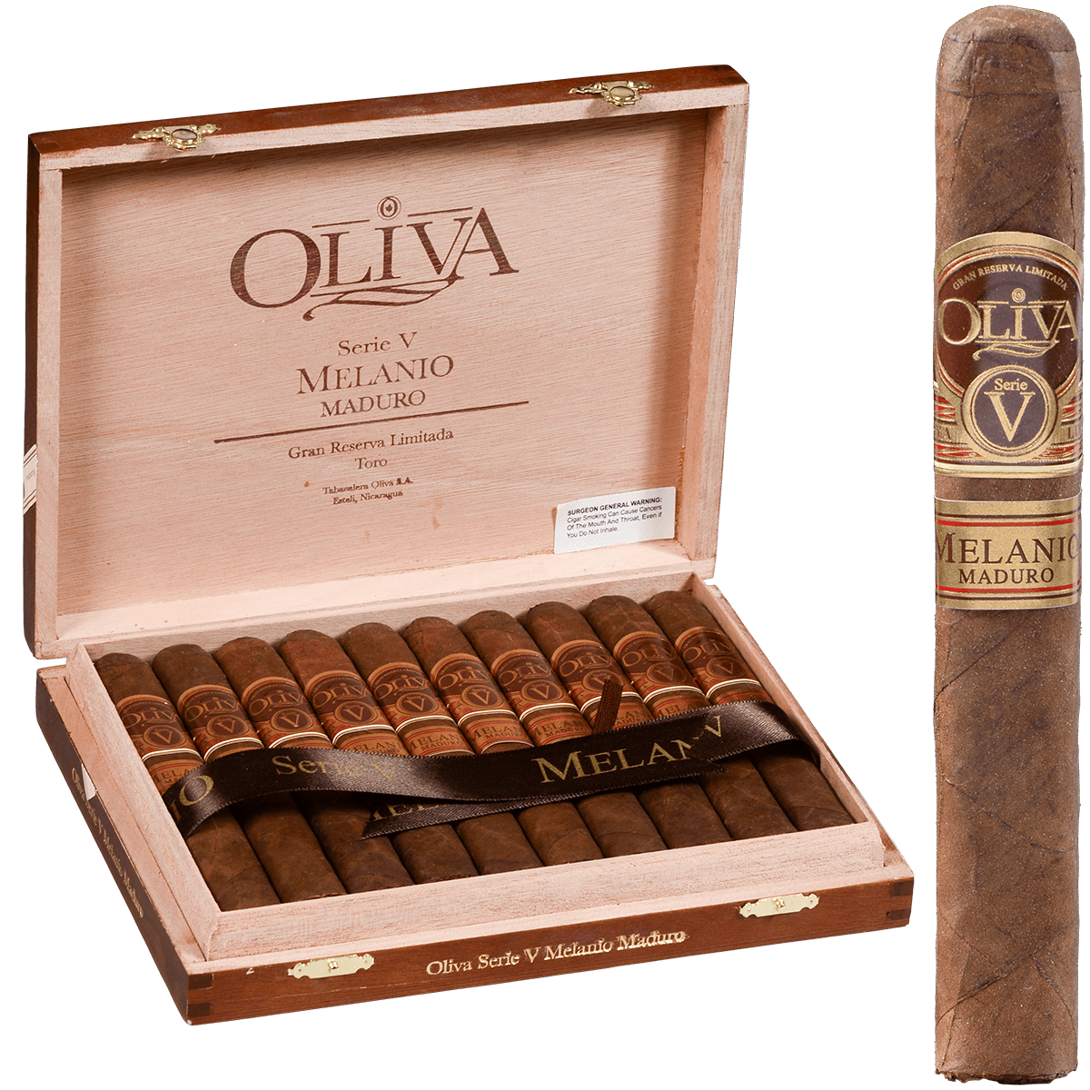 Oliva Serie V Melanio Maduro Toro 10 Ct Box 6X52