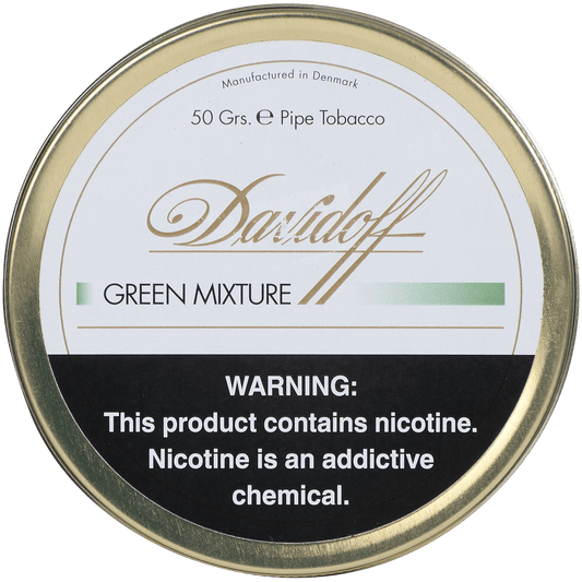 **DAVIDOFF PT GREEN  MIXTURE TIN 50 GRAM