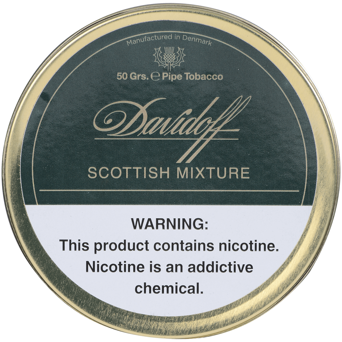 DAVIDOFF PT SCOTTISH MIXTURE TIN 50 GRAM