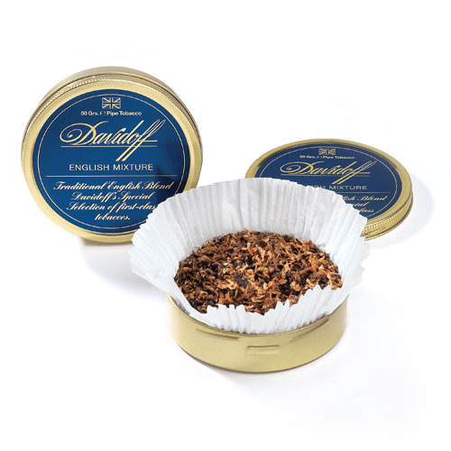 DAVIDOFF PT ENGLISH MIXTURE TIN 50 GRAM