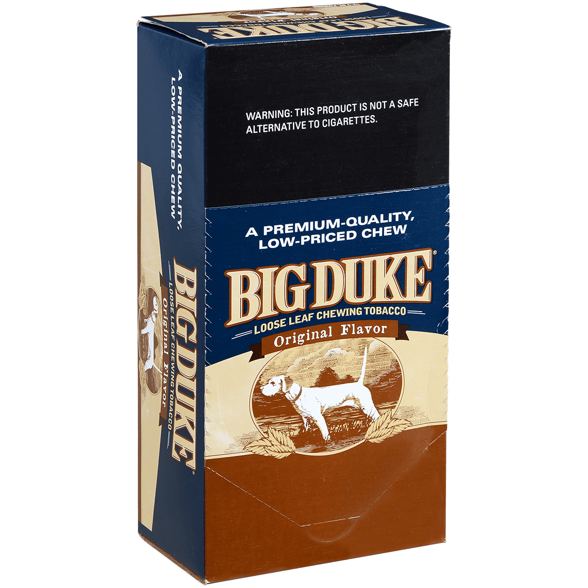 **CHEW BIG DUKE LOOSE LEAF POUCH 12S 3.00 OZ