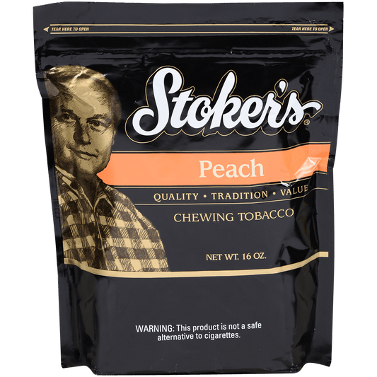 Chew Stoker'S Peach Bag 16.00 Oz