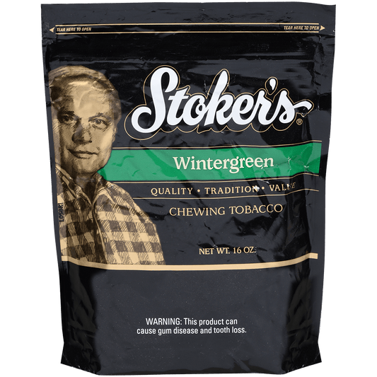 Chew Stoker'S 707 Wintergreen Bag 16.00 Oz