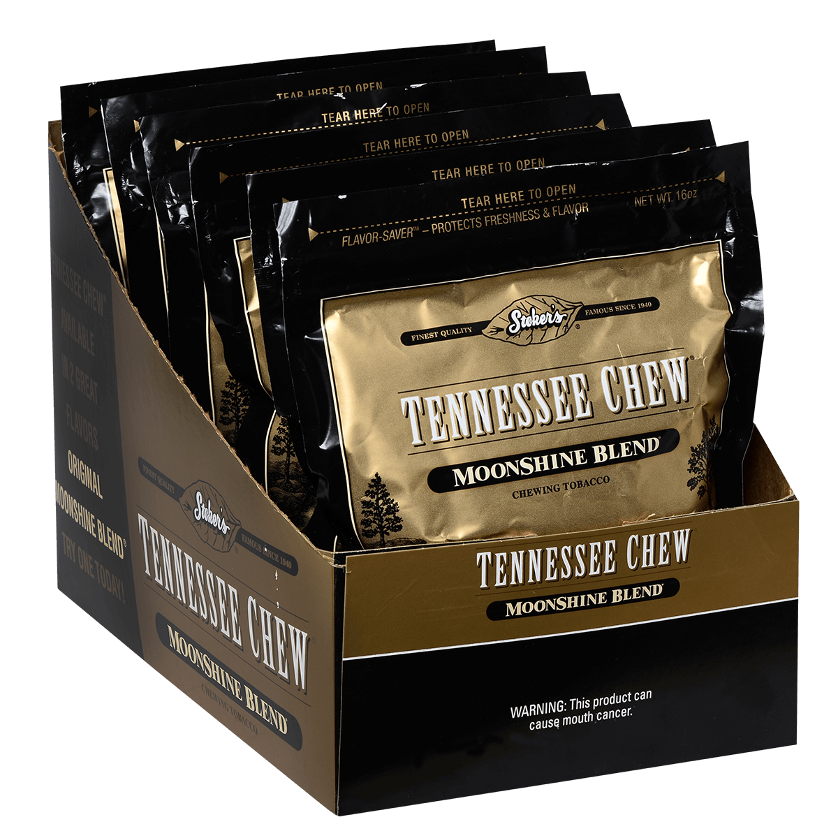 Chew Stoker'S Moonshine Blend Bag 16.00 Oz