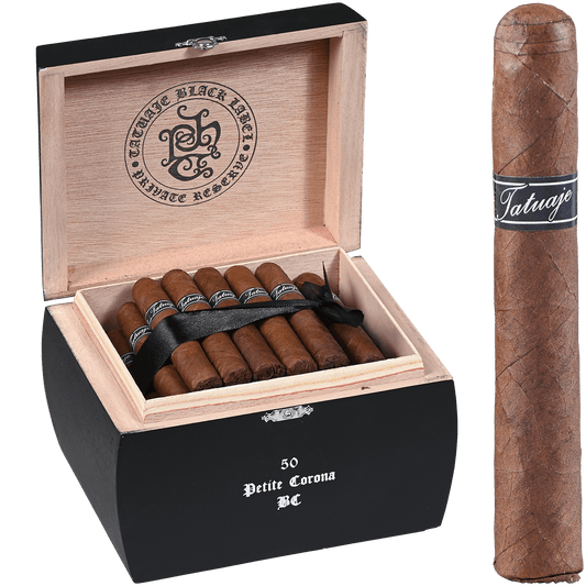 Tatuaje Black Label Petite Corona 4.00X40 50 Ct. Box