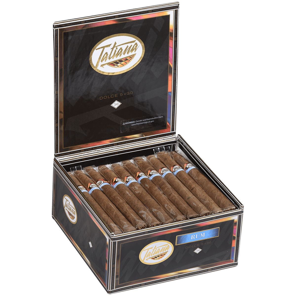 Tatiana Dolce Rum 50 Ct. Box 5.00X30