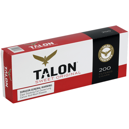 Talon Filter Cigars Sweet Original 10/20 Ct Carton