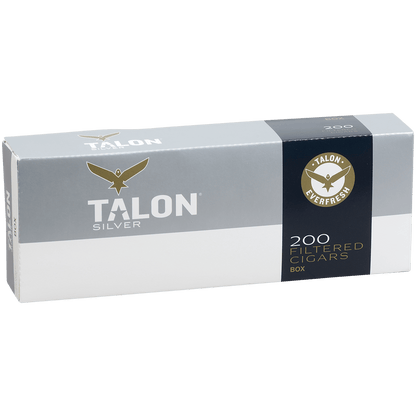 Talon Filter Cigars Silver 10/20 Ct Carton