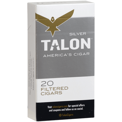 Talon Filter Cigars Silver 10/20 Ct Carton