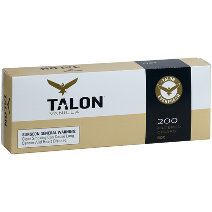 Talon Filter Cigars Vanilla 10/20 Ct Carton