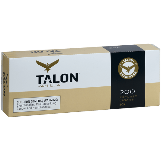 Talon Filter Cigars Vanilla 10/20 Ct Carton