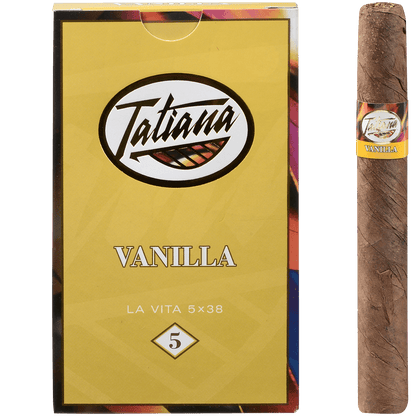 Tatiana La Vitas Vanilla 5/5 Pack 25Ct. Bundle 5.00X39