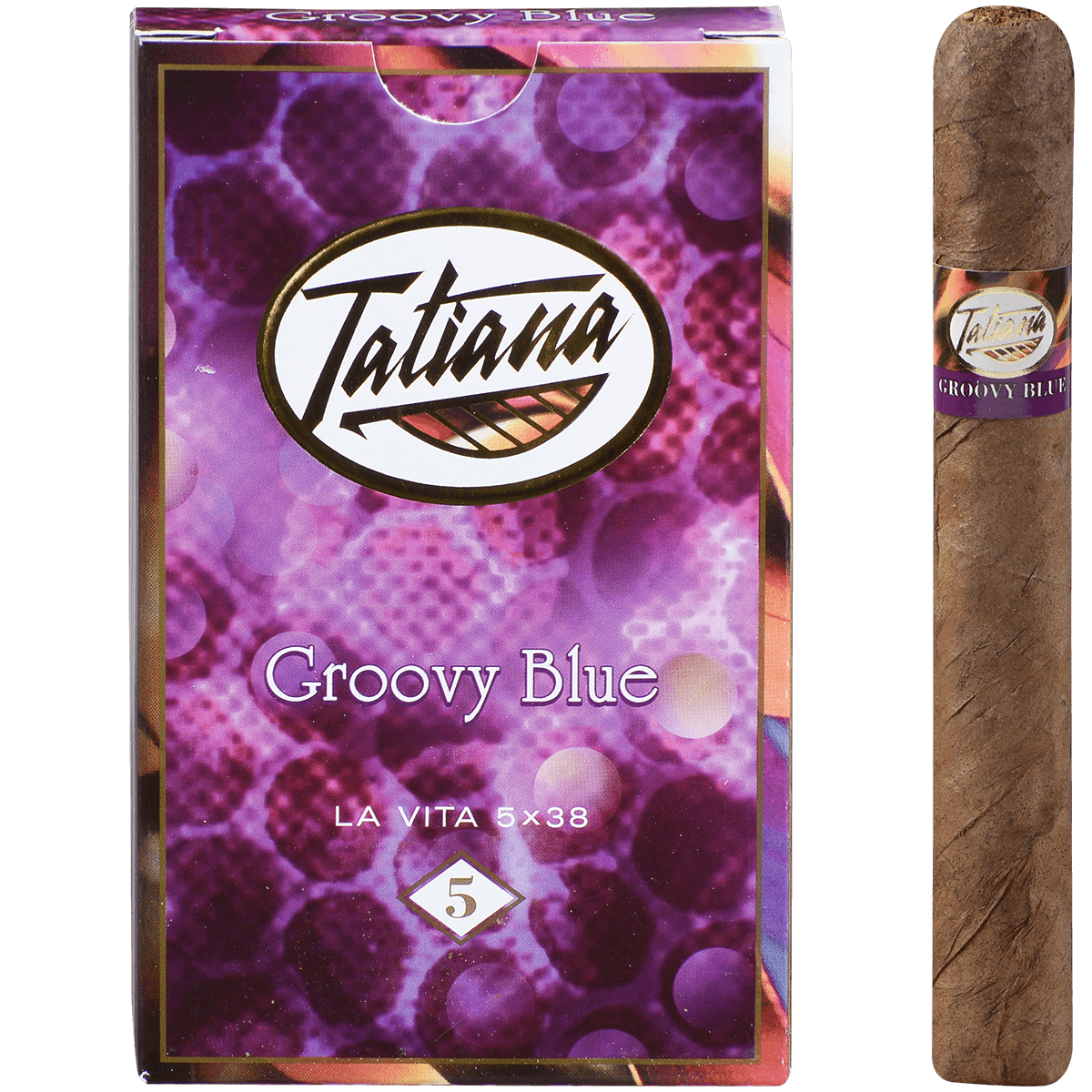 Tatiana La Vitas Groove Blue 5/5 Pack 25Ct. 5.00X39