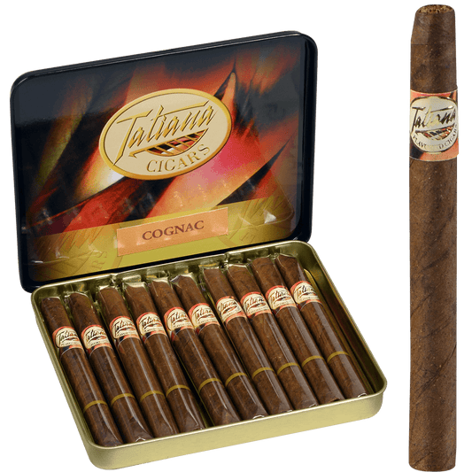 Tatiana Mini Cognac 5/10 Tins 3.50X26