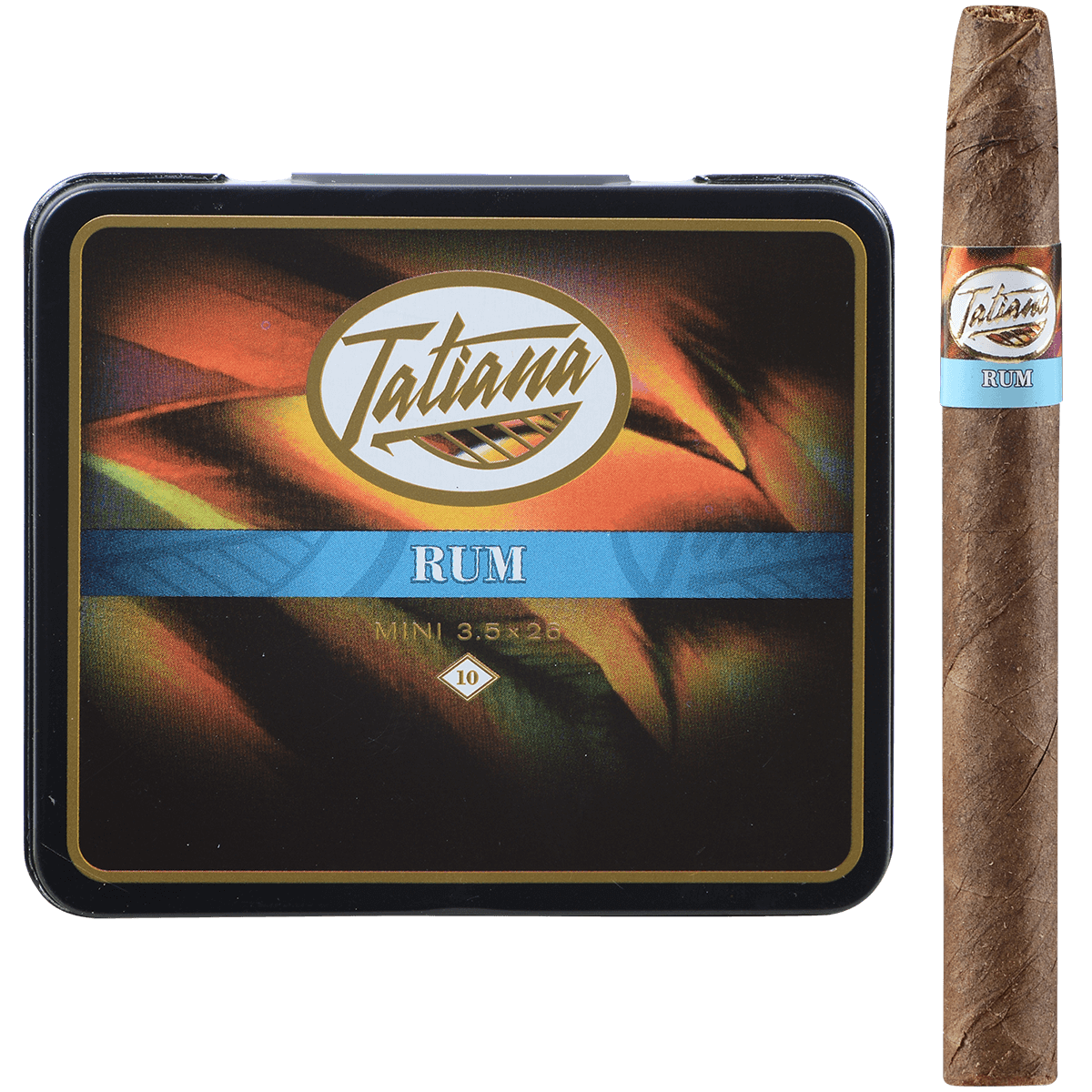 Tatiana Mini Rum 5/10 Tins 3.50X26