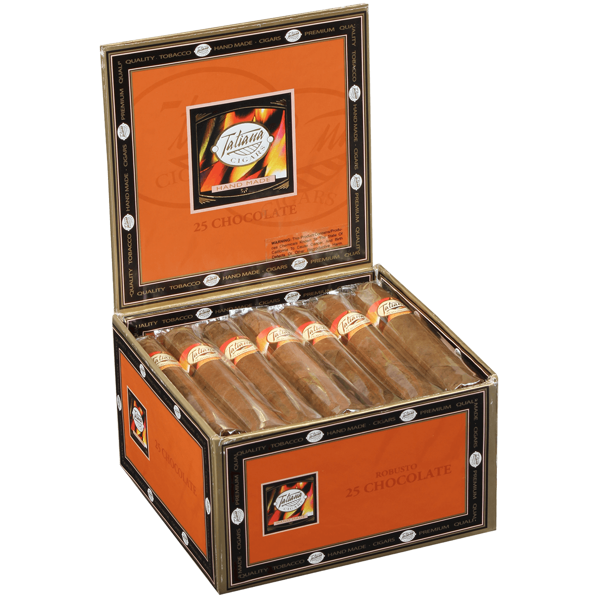 Tatiana Robusto Chocolate 25 Ct. Box 5.00X50