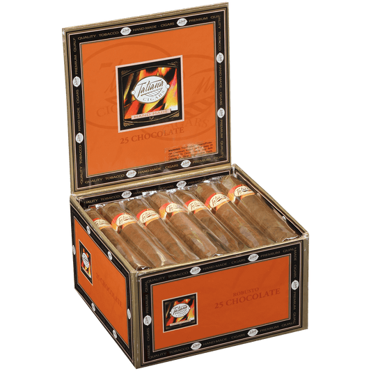 Tatiana Robusto Chocolate 25 Ct. Box 5.00X50