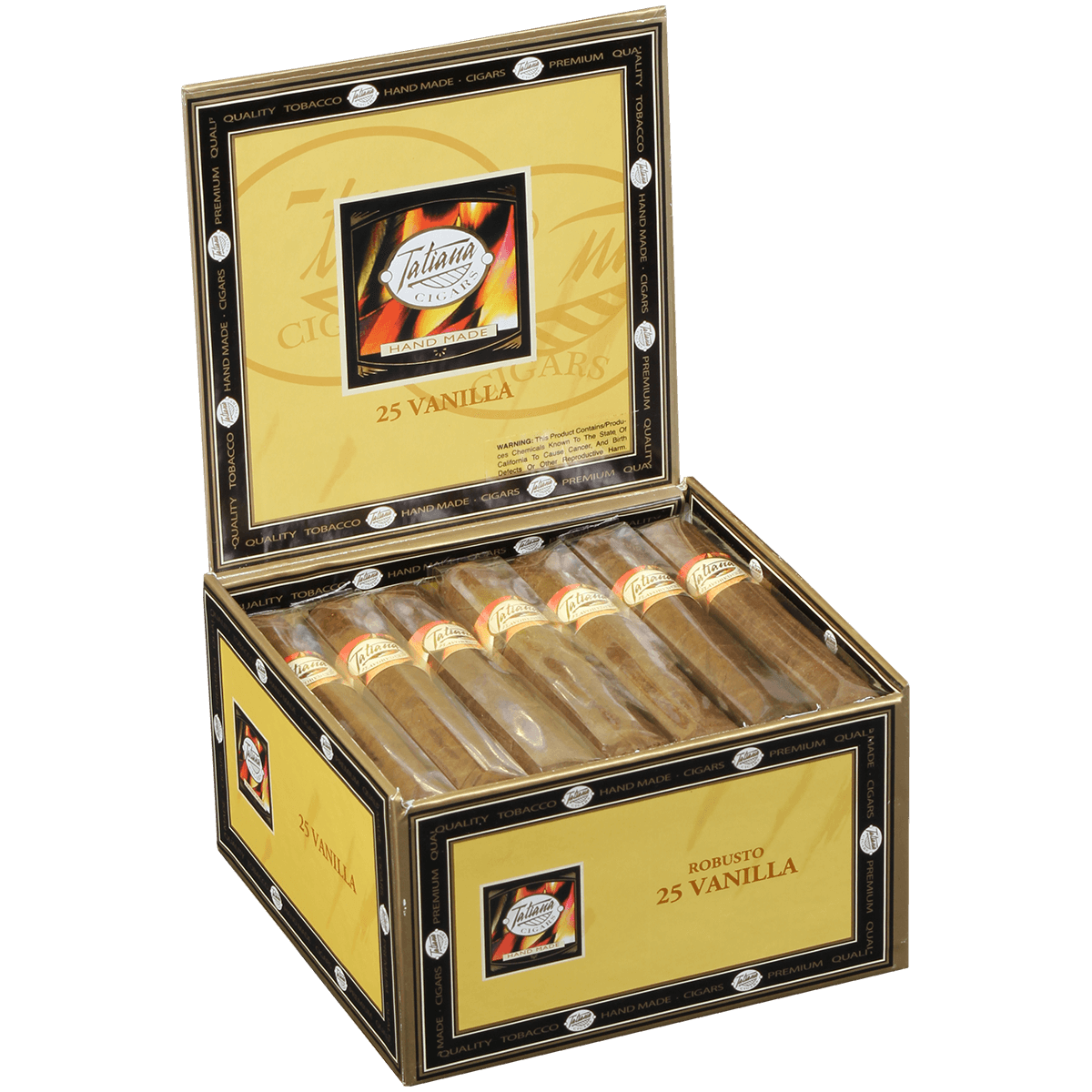 Tatiana Robusto Vanilla 25 Ct. Box 5.00X50