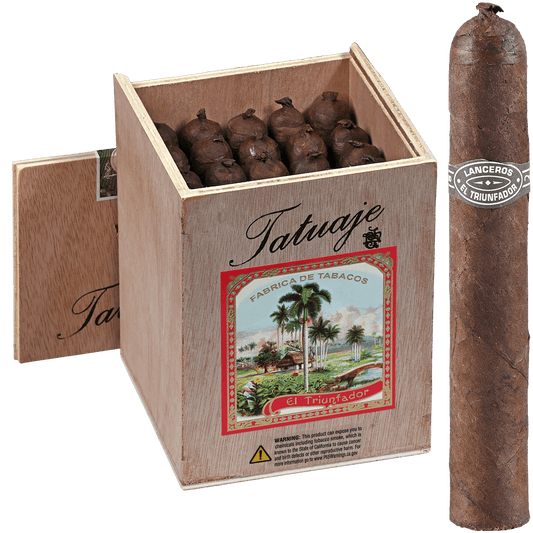 Tatuaje El Triunfador Original Robusto Broadleaf 5.00X50 25 Ct. Box No Cello