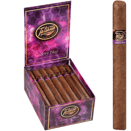 Tatiana Trio Classic Groovy Blue 25 Ct. Box 6.00X44